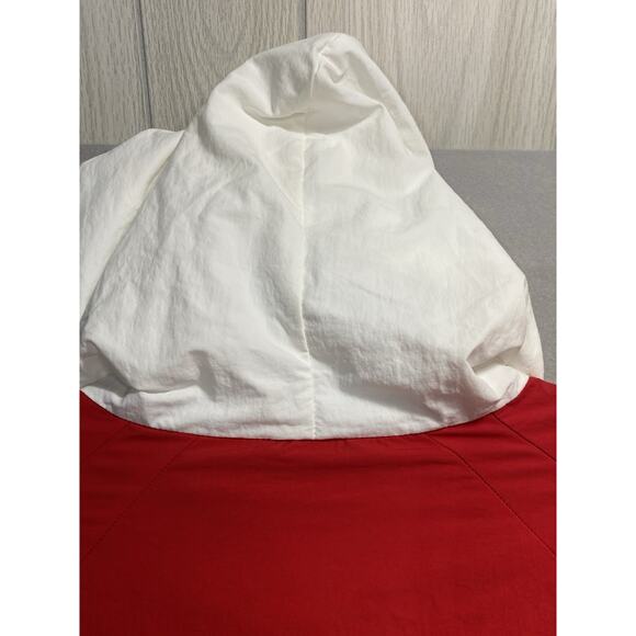 Air Jordan Anorak Wings Parka Insulated Hooded Jacket Red White Black Men’s XXL - Picture 11 of 11